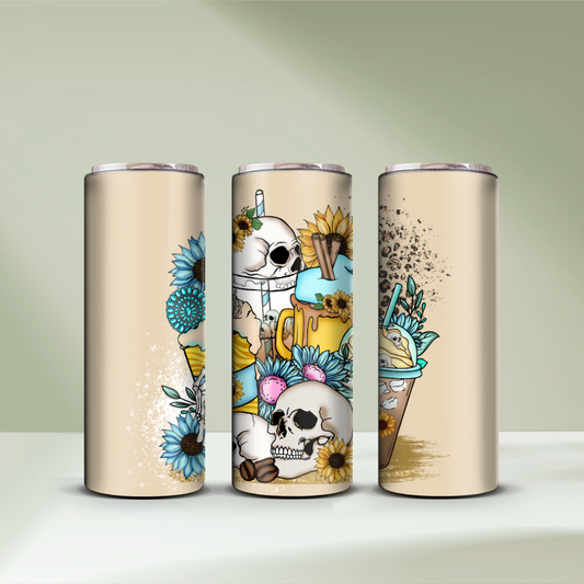 Skull Coffee Tumbler