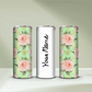 Personalized Floral Tumbler