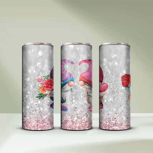 Valentines Gnome Tumbler