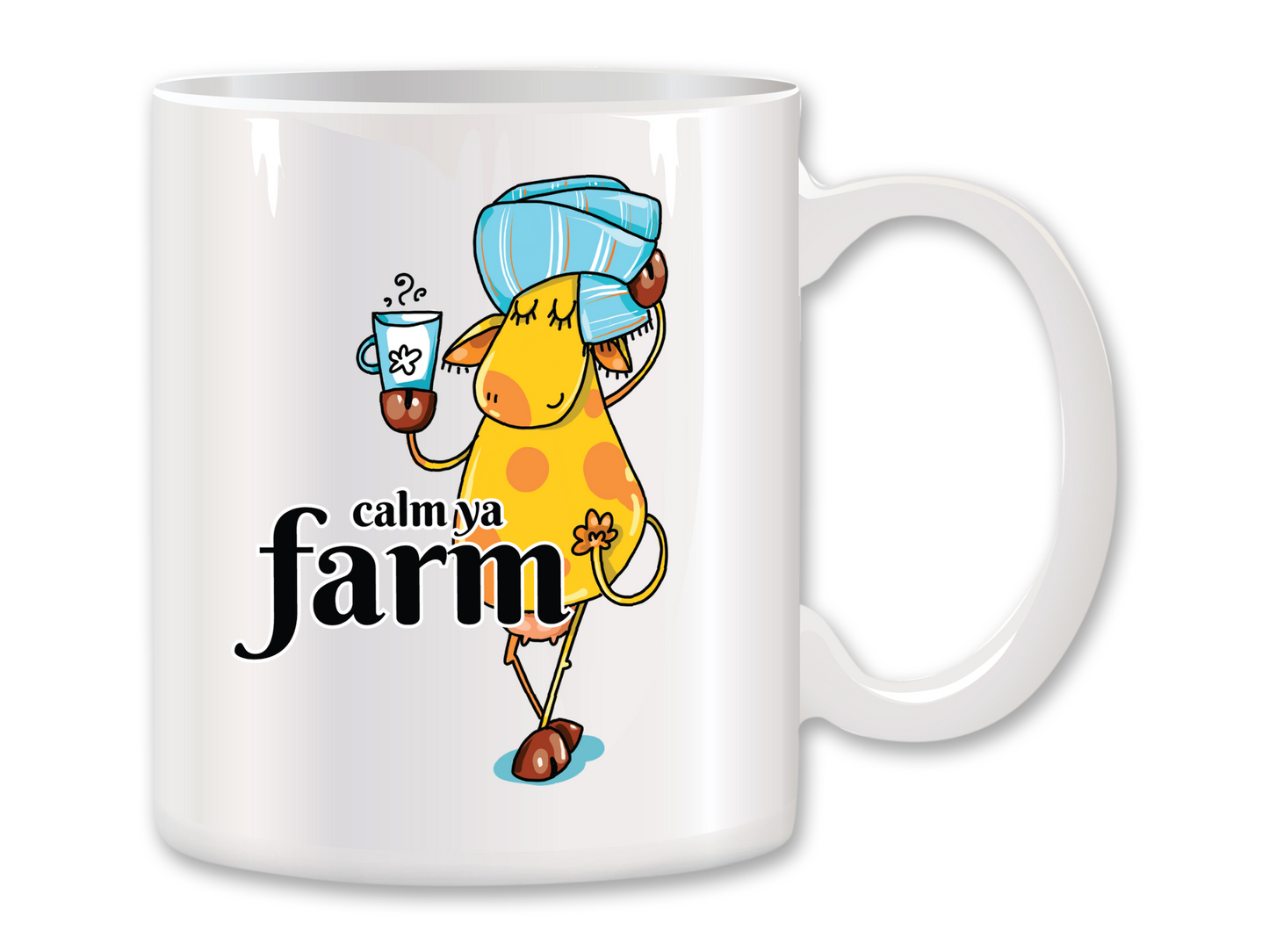 Calm Ya Farm Coffee Mug