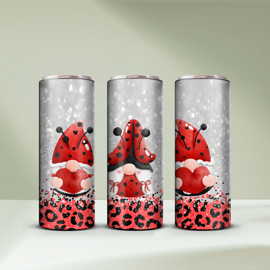 Ladybug Gnome Tumbler