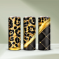 Luxury Gold Leopard Tumbler