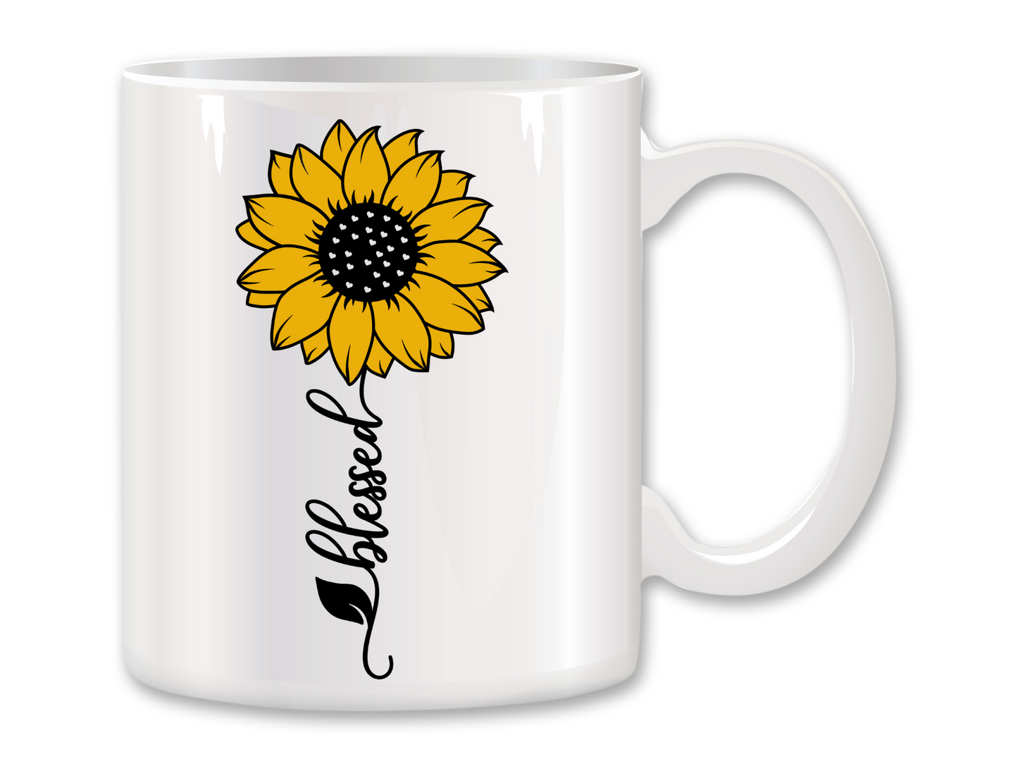 Blessed Sunflower Coffee Mug