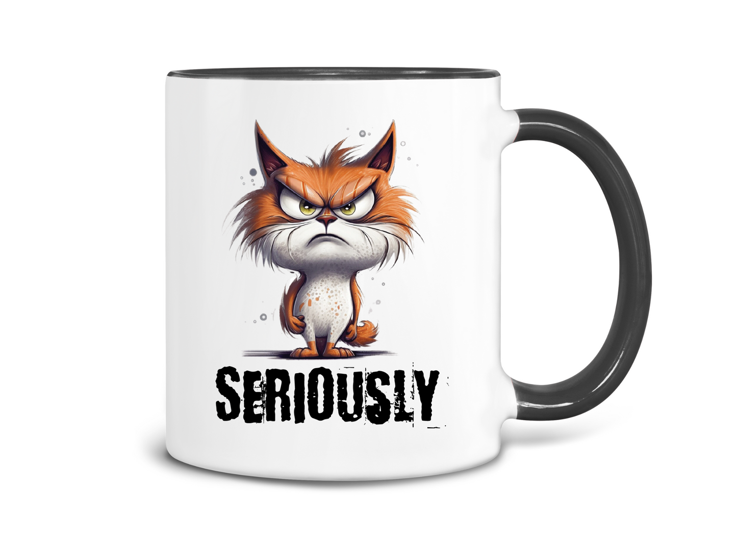 Seriously Cat Coffee Mug