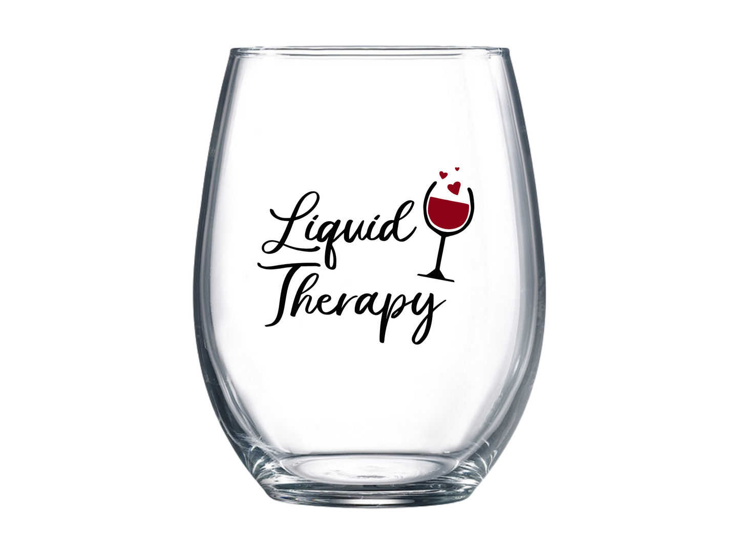 Liquid Therapy Stemless Wine Glass