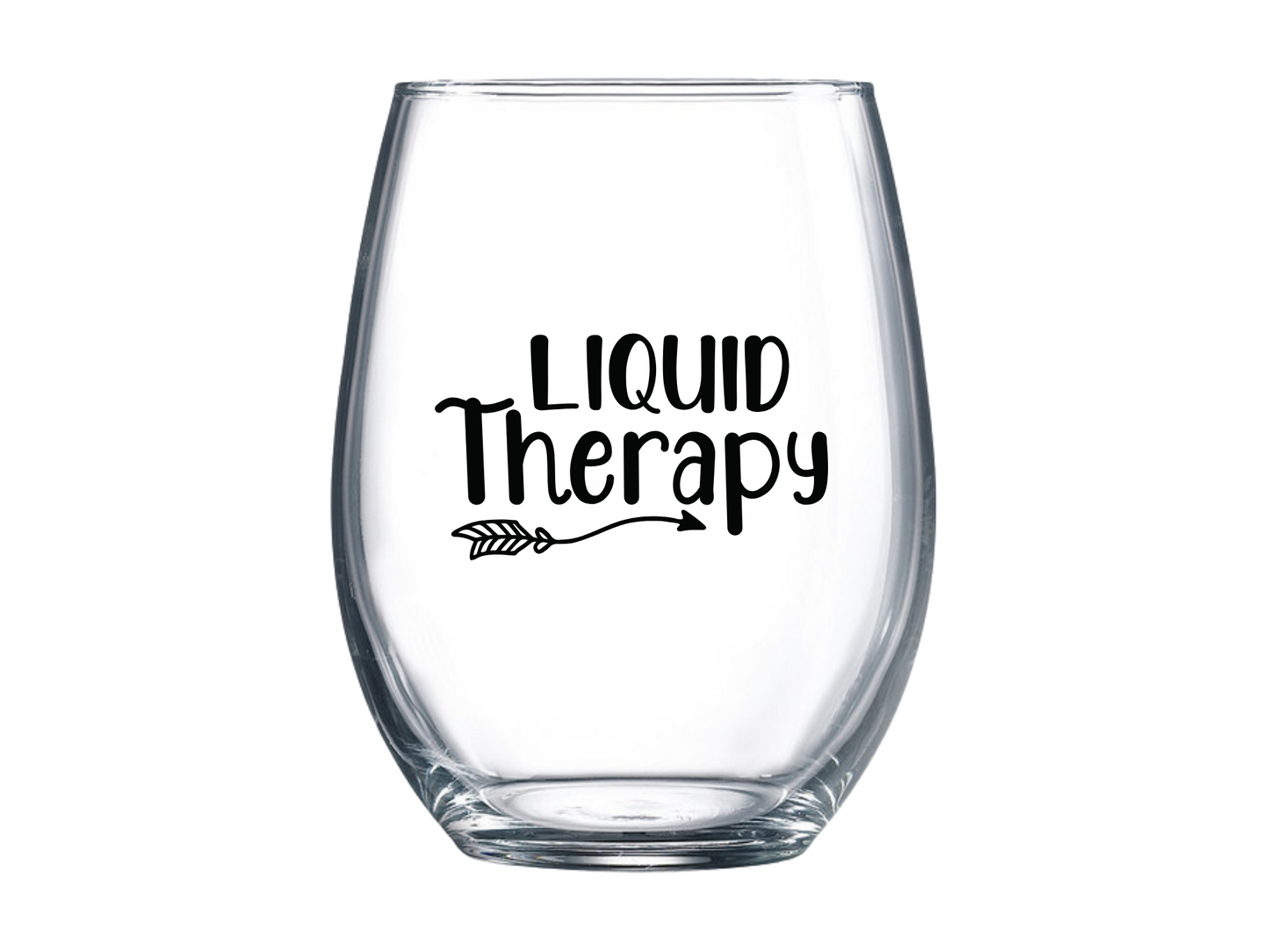 Liquid Therapy Stemless Wine Glass