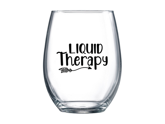 Liquid Therapy Stemless Wine Glass