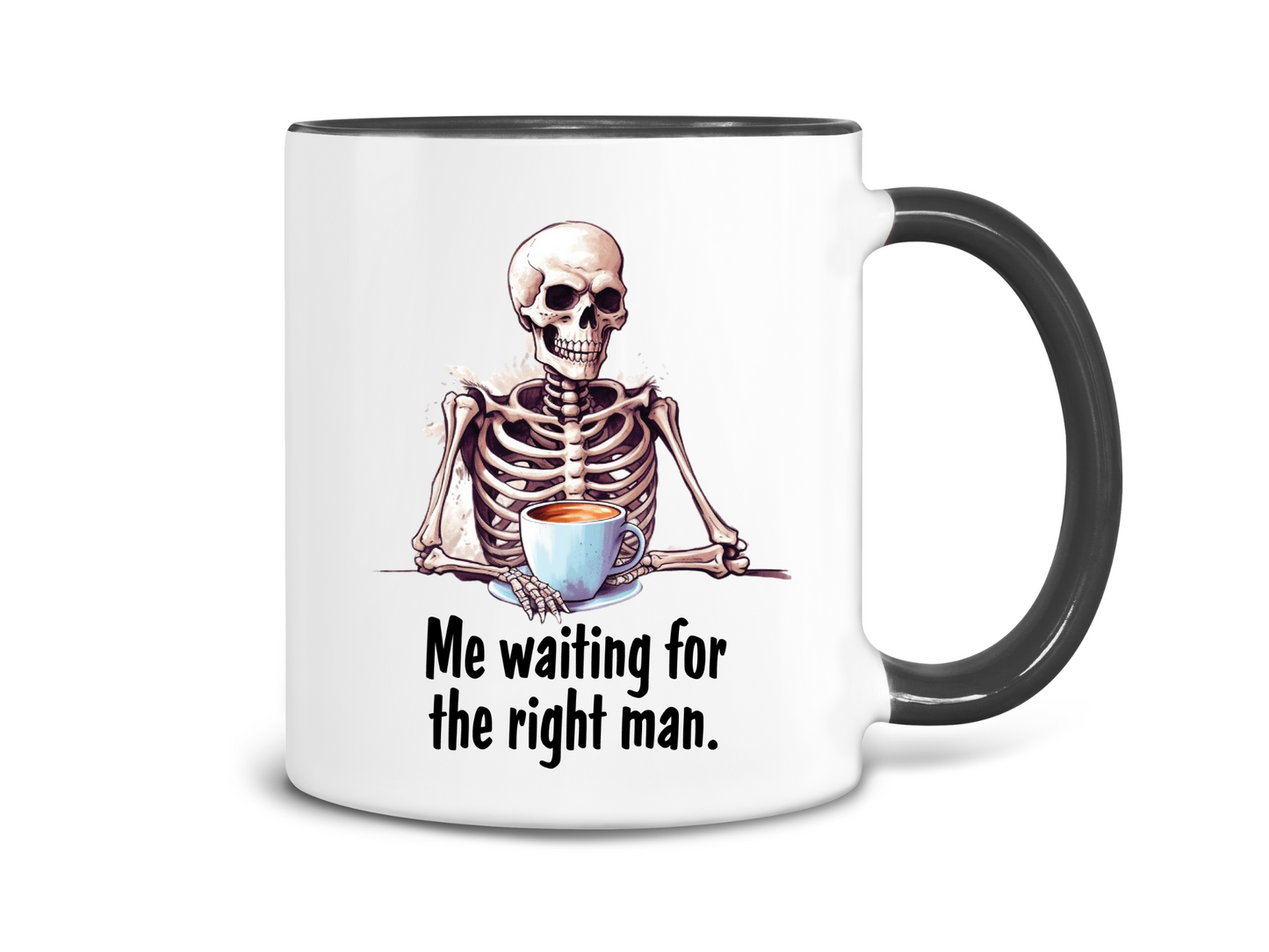 Me Waiting For The Right Man Coffee Mug