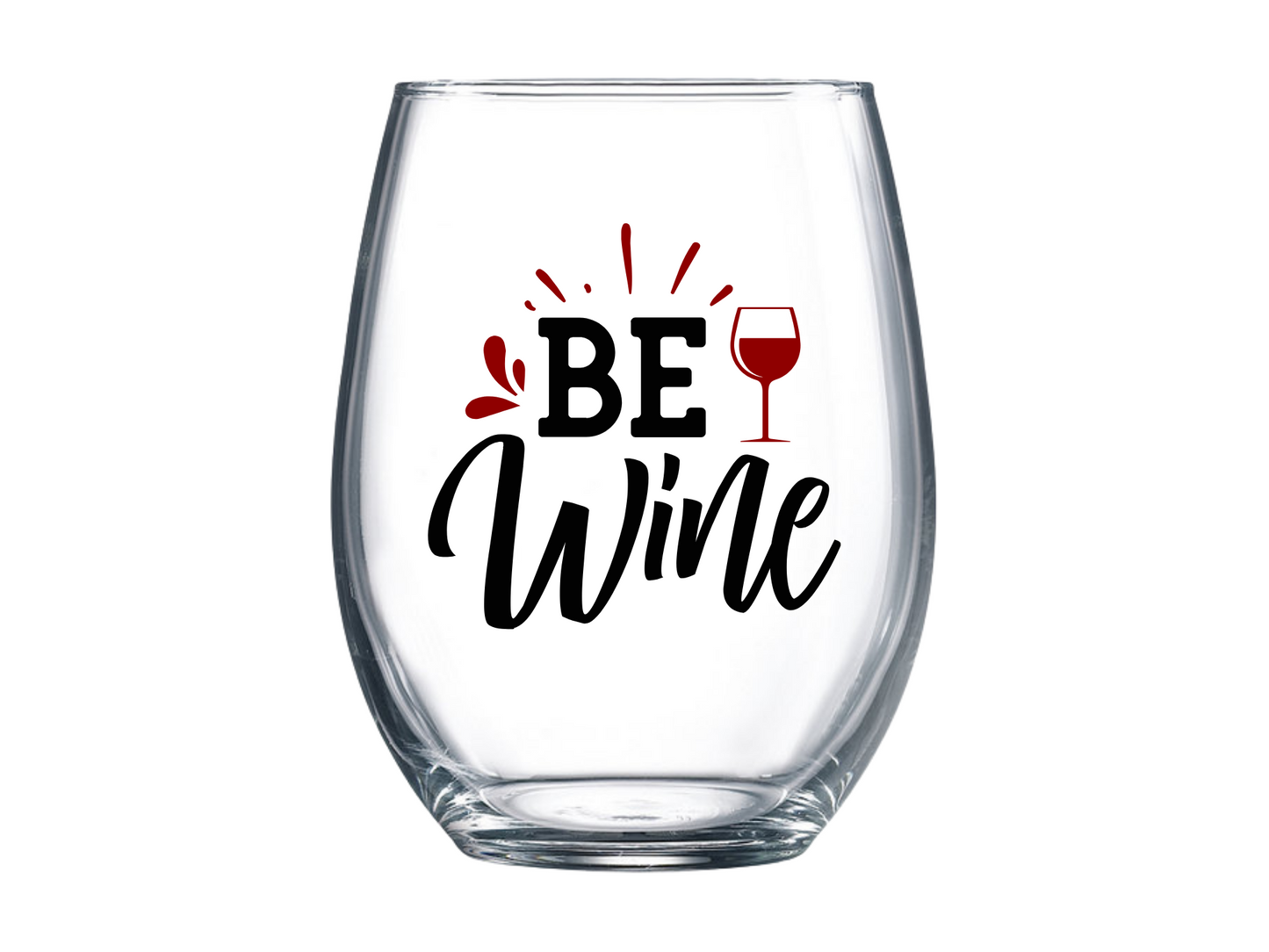 Be Wine Stemless Wine Glass