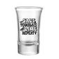 Salt Tequila Lime Repeat Shot Glass