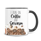 I Run on Coffee and Sarcasm Coffee Mug