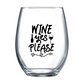 Wine Yes Please Stemless Wine Glass