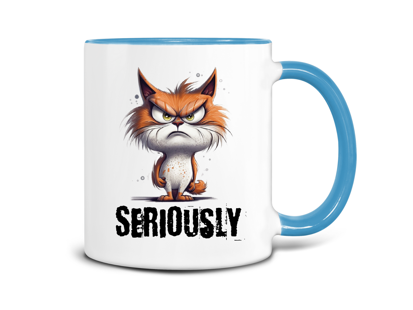 Seriously Cat Coffee Mug