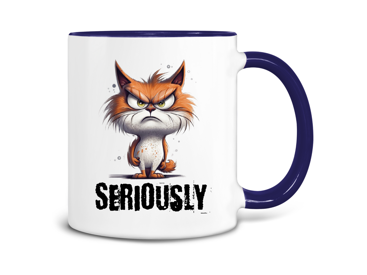 Seriously Cat Coffee Mug