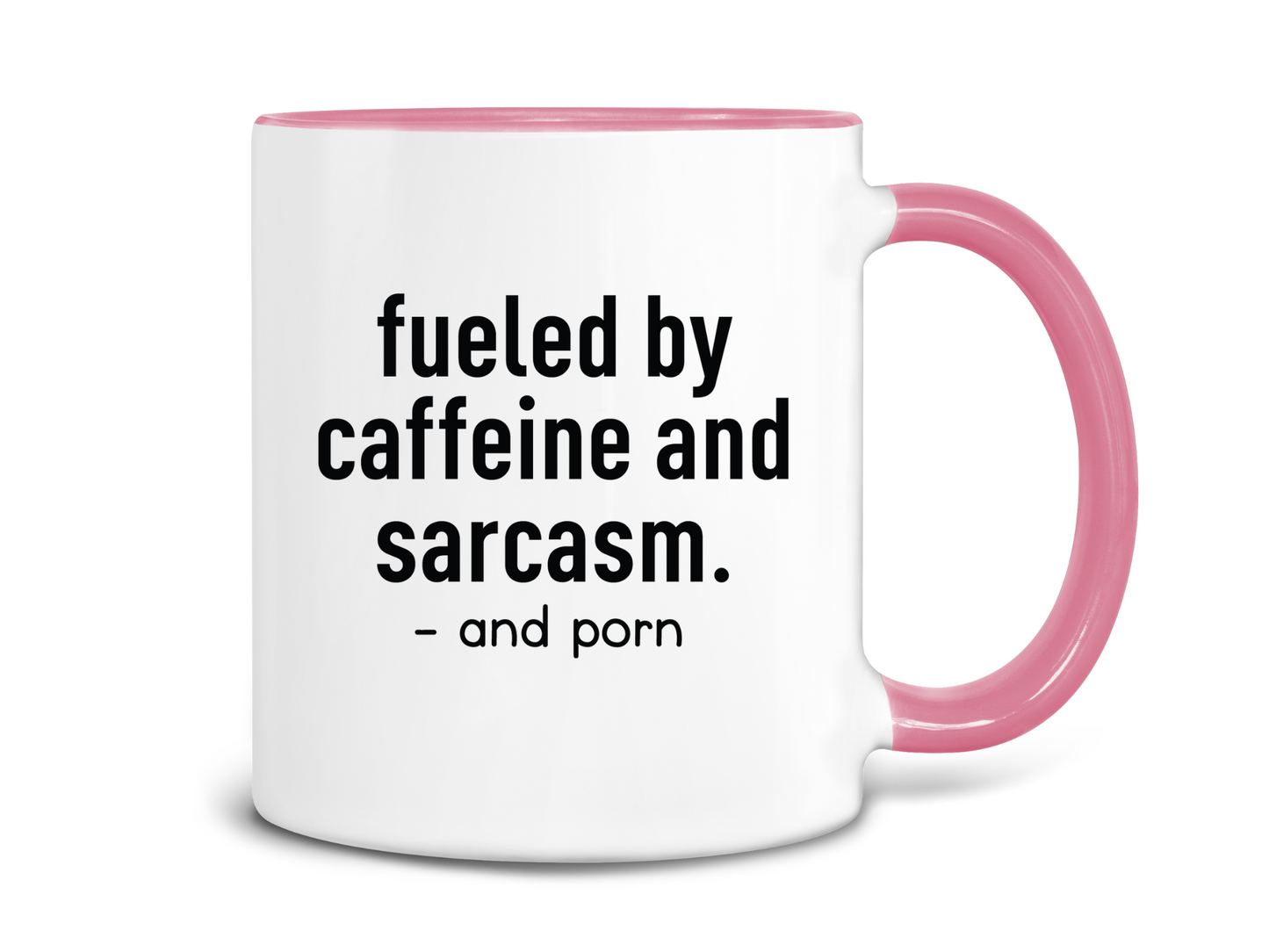 Fueled By Caffeine and Sarcasm Coffee Mug