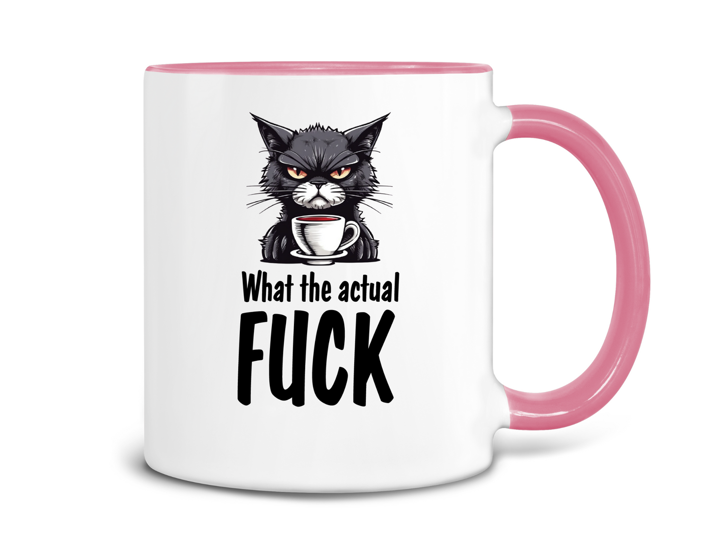 What The Actual Fuck Cat Coffee Mug