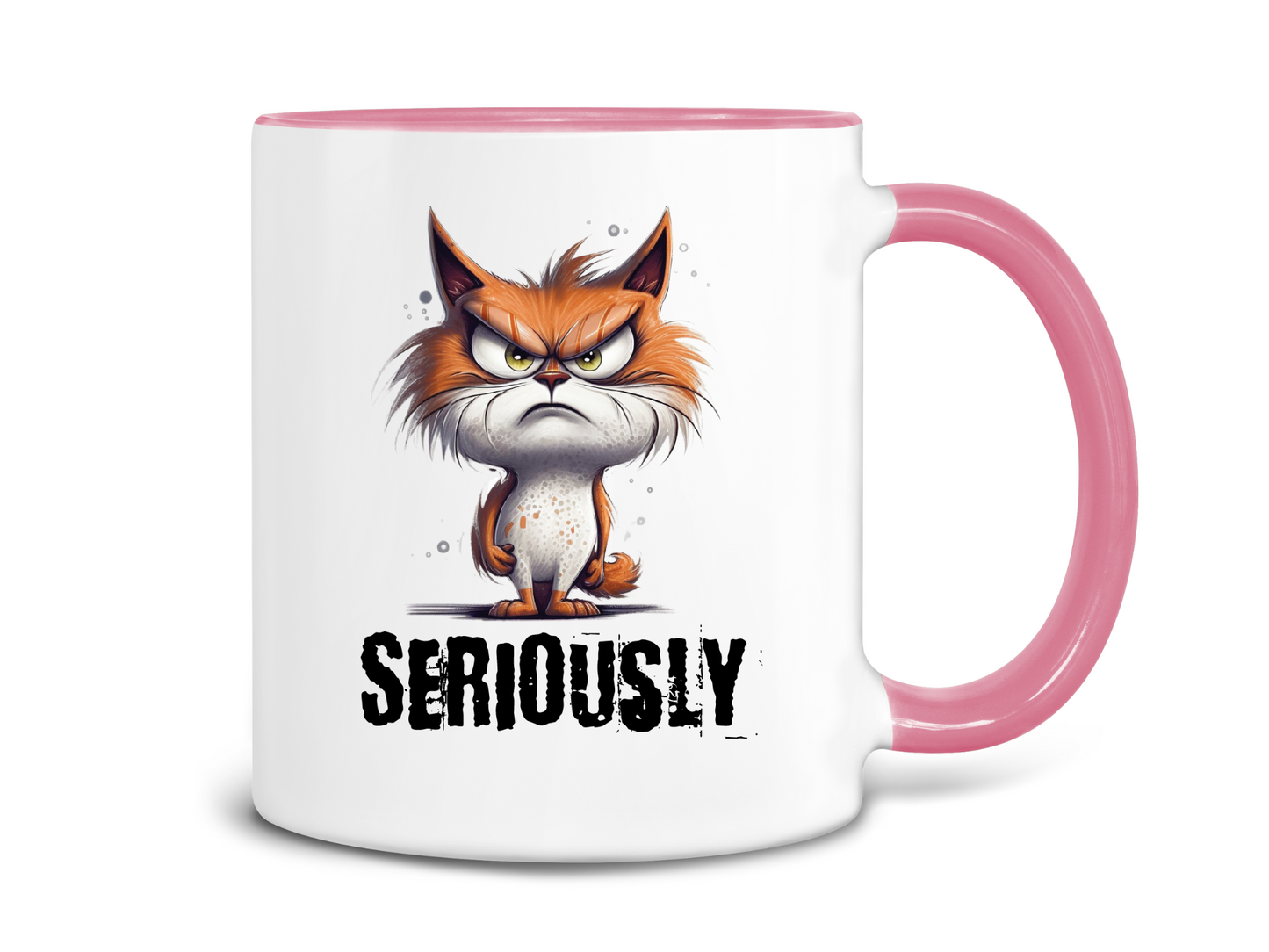 Seriously Cat Coffee Mug