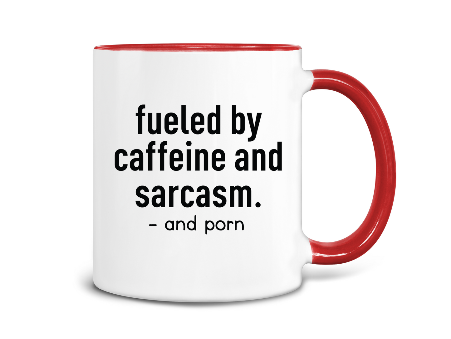 Fueled By Caffeine and Sarcasm Coffee Mug