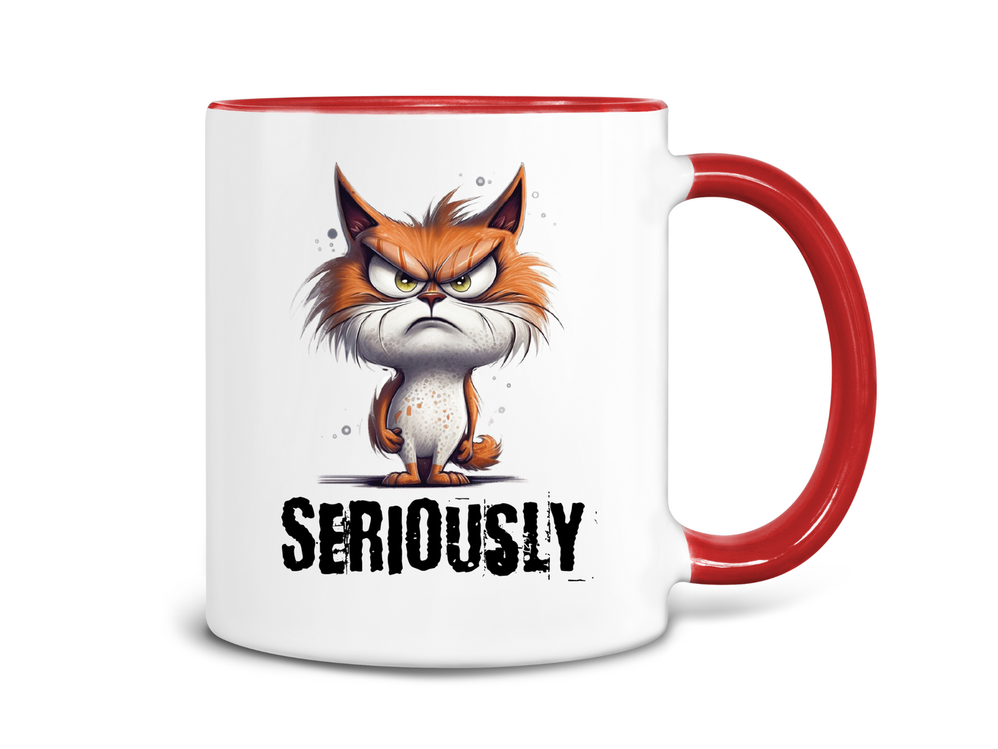 Seriously Cat Coffee Mug